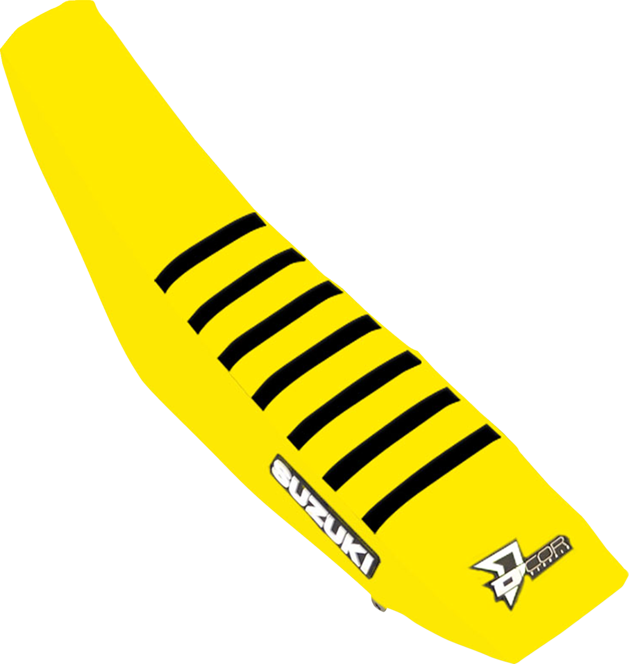 D'cor visuals Seat Cover - Yellow/Black - RMZ250/450 '18-'25 2018-2025 Suzuki RMZ450 / 2019-2025 Suzuki RMZ250