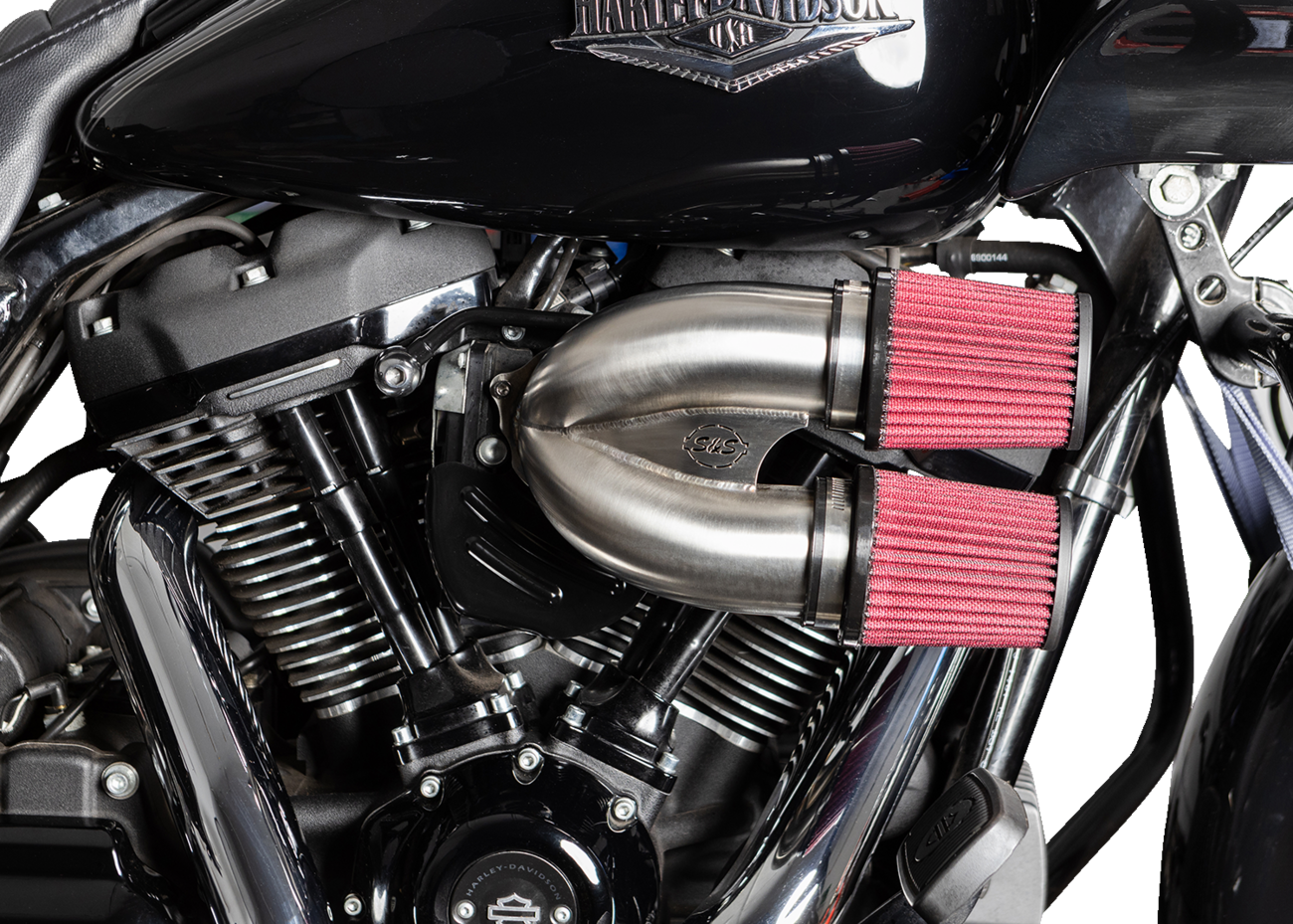 S&s cycle Tuned Induction Air Cleaner Kit - Stainless Steel Harley Davidson
