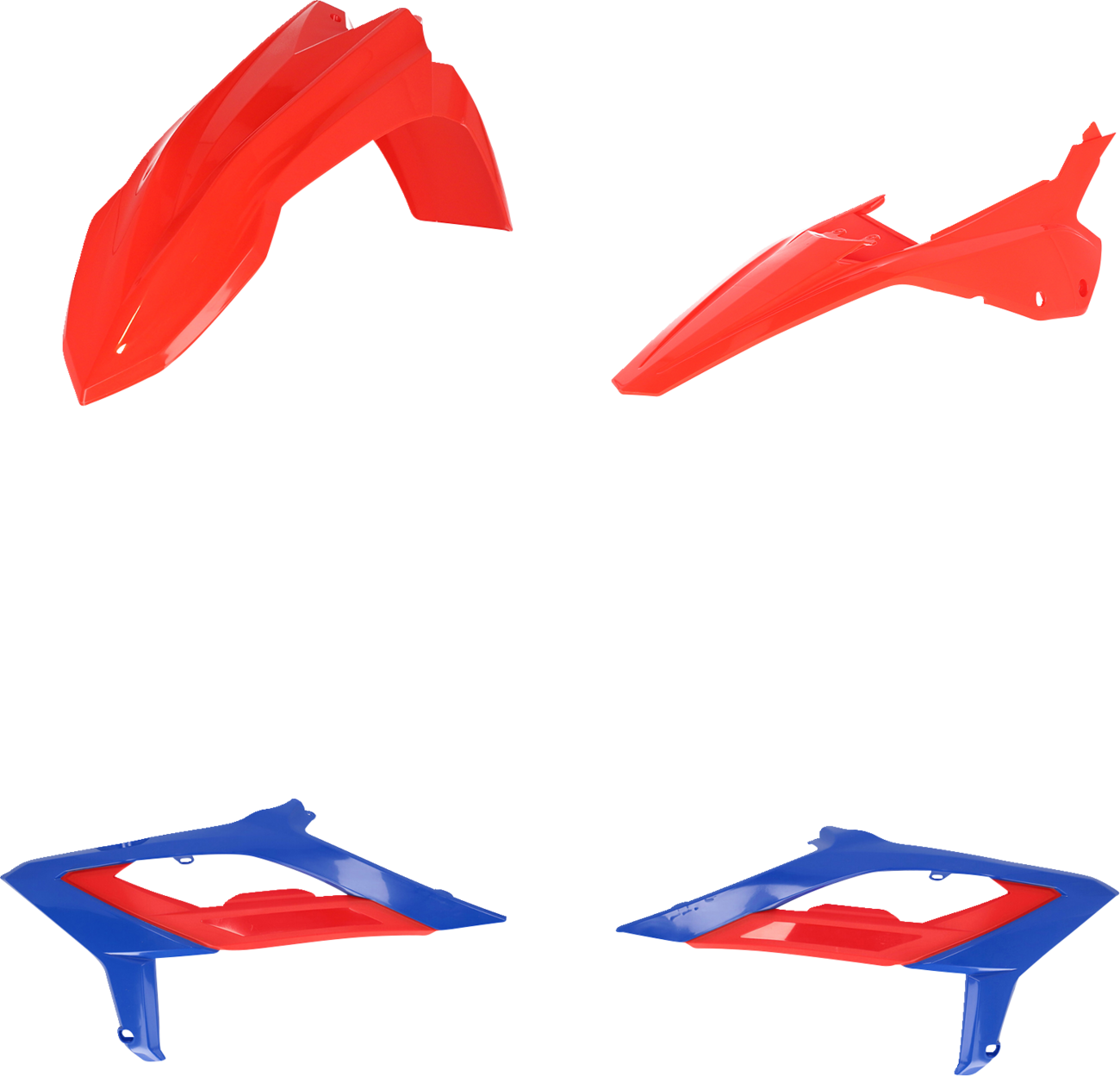 Acerbis Standard Replacement Body Kit - Red/Blue Beta