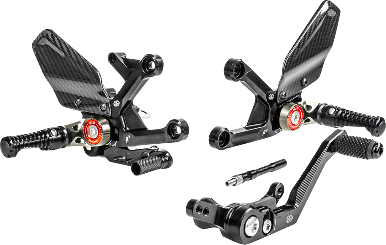 Gilles Tooling MUE2 Rearsets Honda CBR1000RR-R Fireblade SP 2021-2023