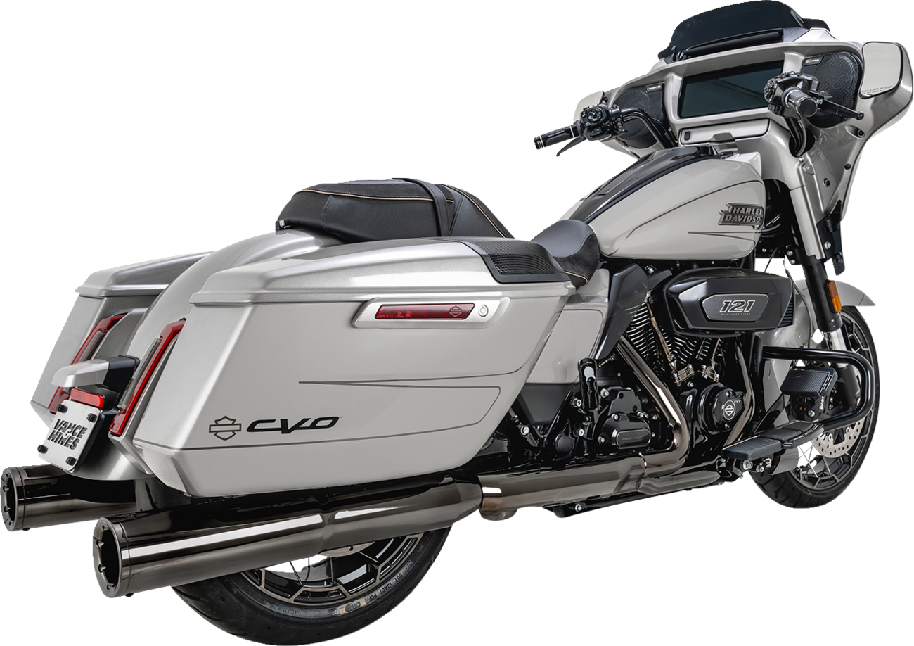 Vance & Hines 4 1/2" Hi-Output Slip-On Mufflers For Harley Touring 2017-2025