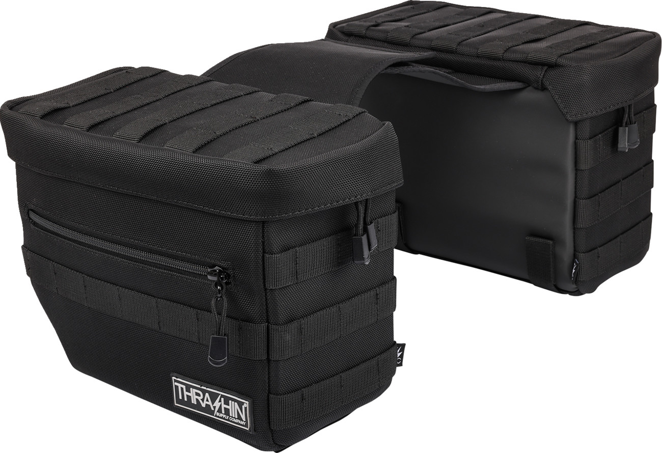Thrashin Supply Essential Saddlebags V3 For Harley