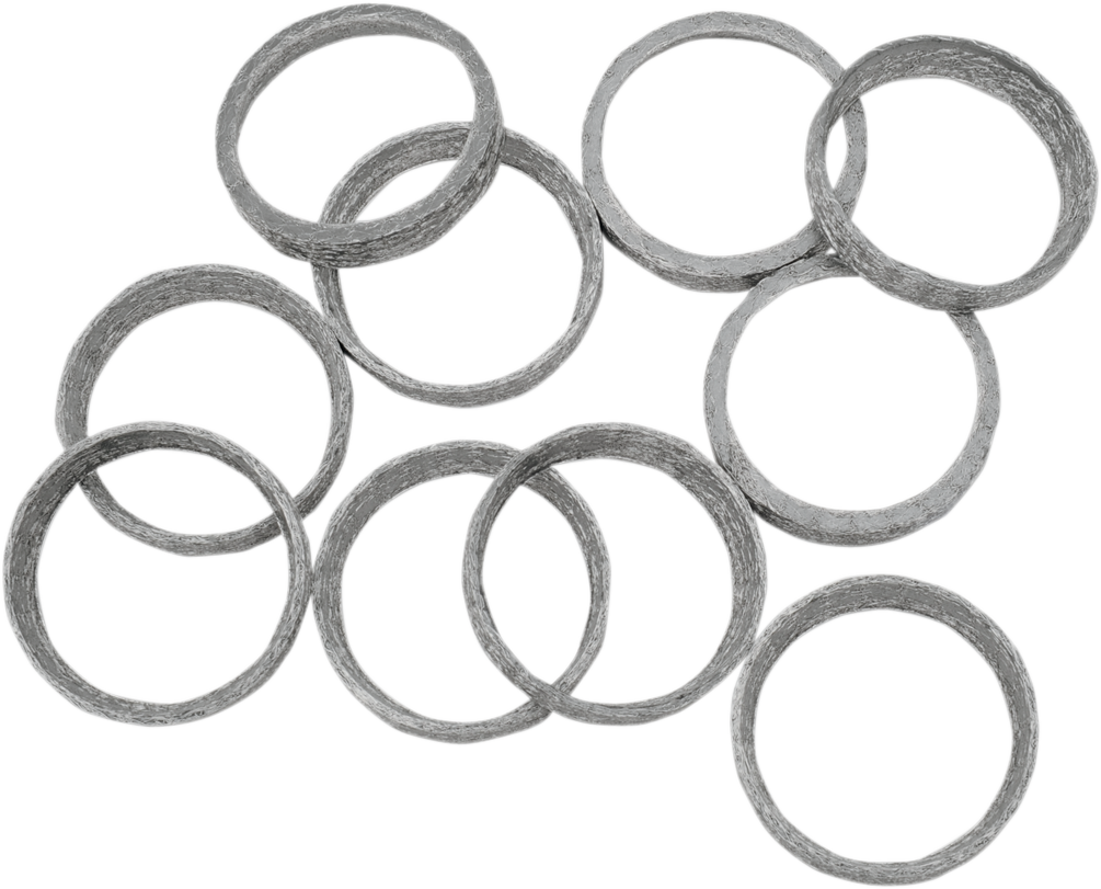 Drag Specialties Single Exhaust Port Gasket for 8619 Harley Big Twin
