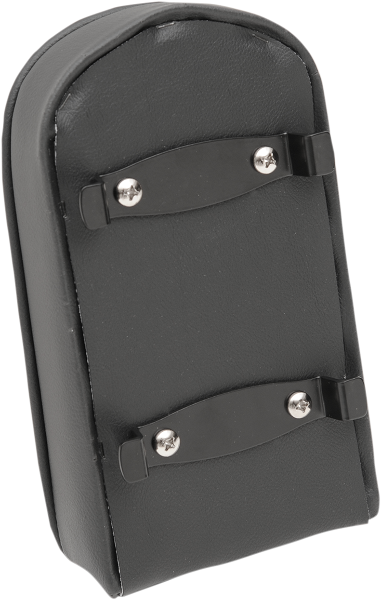 Drag specialties seats Sissy Bar Pad - Tall - Pillow W/Piping - Black