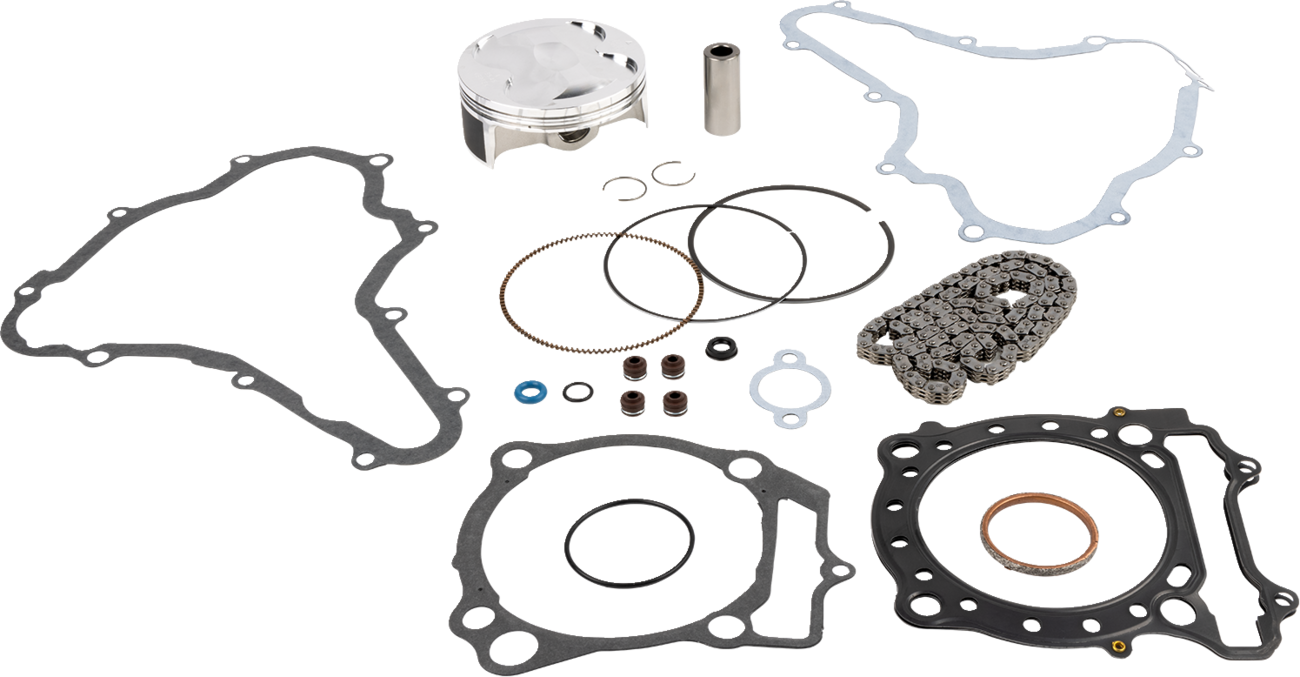 Top End Piston Kit Forged High Compression for 4-Stroke