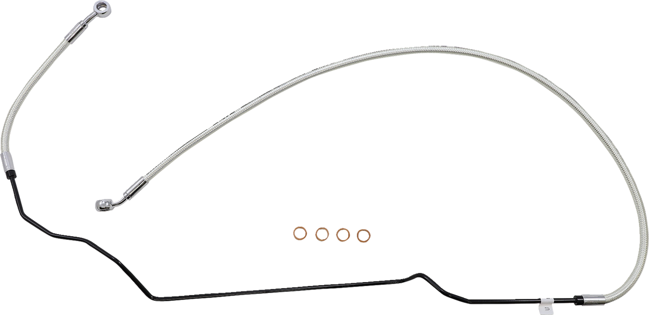 MAGNUM SHIELDING Braided Front Brake Line