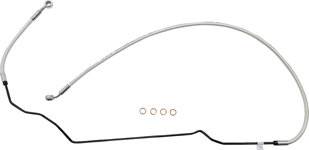 MAGNUM SHIELDING Braided Front Brake Line