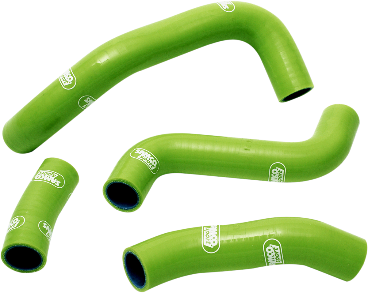 Samco sport Radiator Hose Kit - Green - Kawasaki
