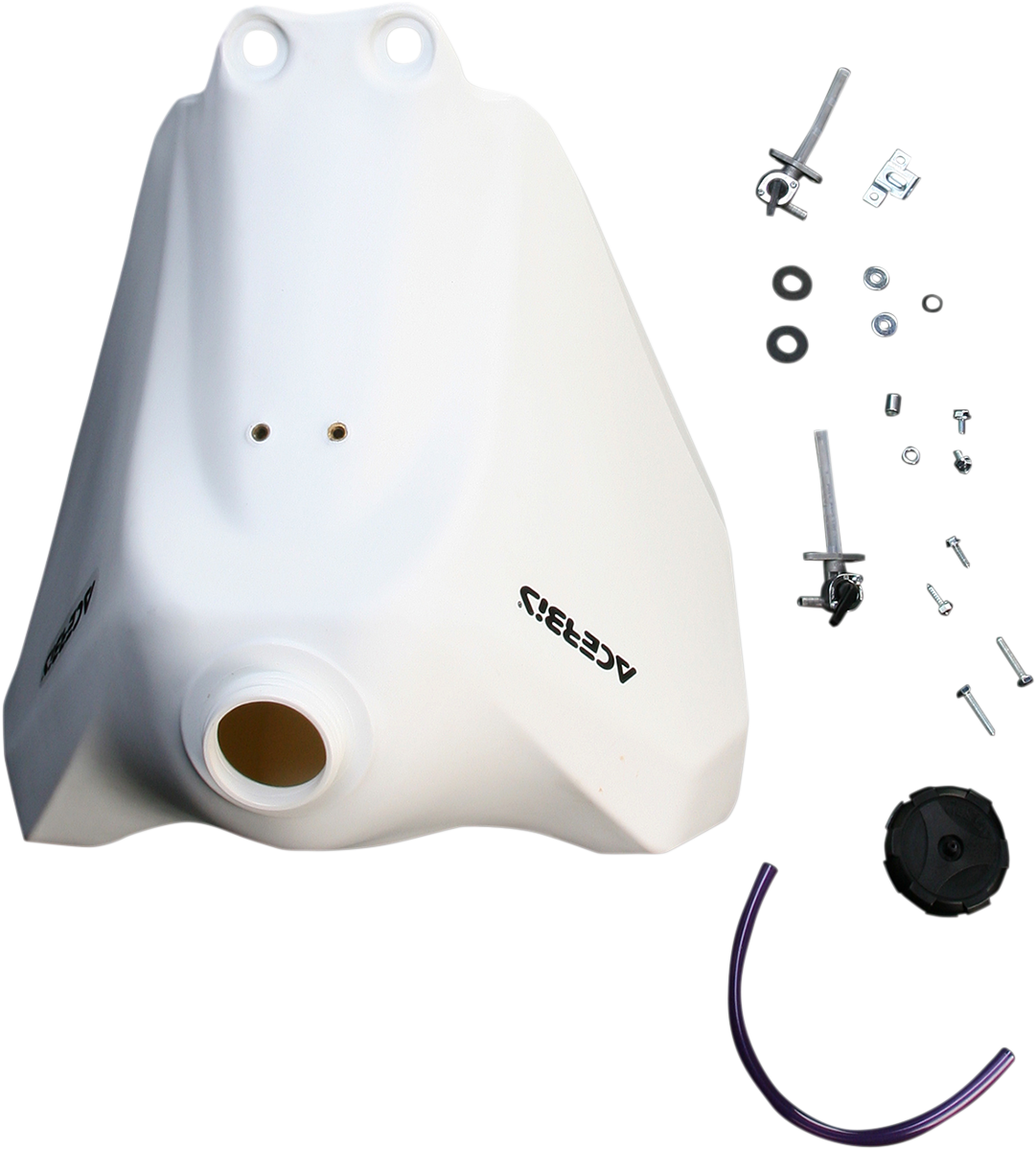 Acerbis Fuel Tank - 5.3 Gallon - Suzuki - White