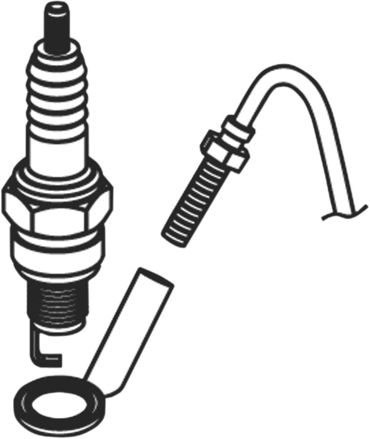 Koso north america Cylinder Head Temperature Sensor with Waterproof JST Connector - 10 mm