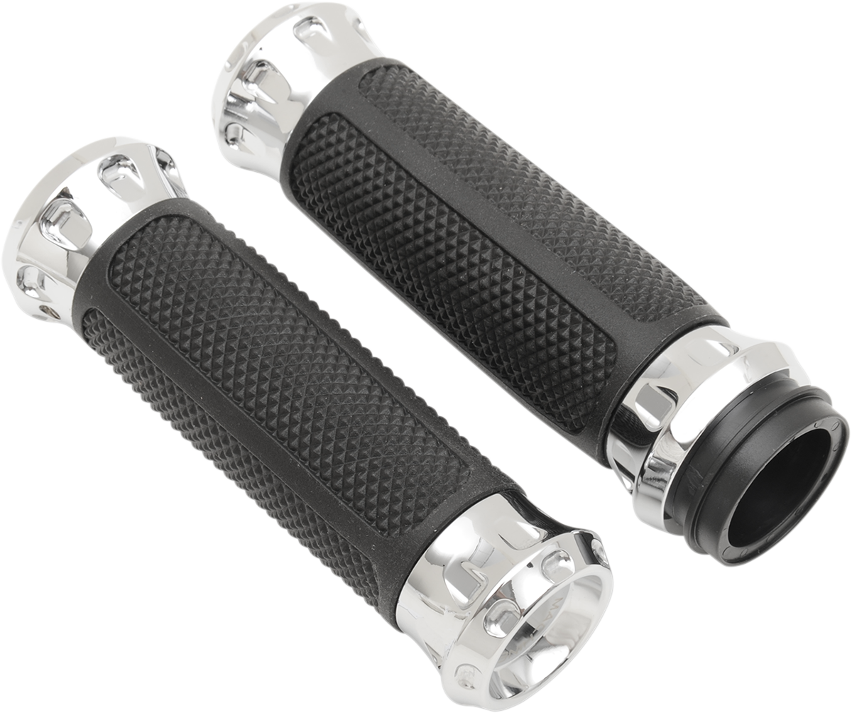 Performance Machine TBW 1" Hand Grips for 2008-2022 Harley Touring Softail