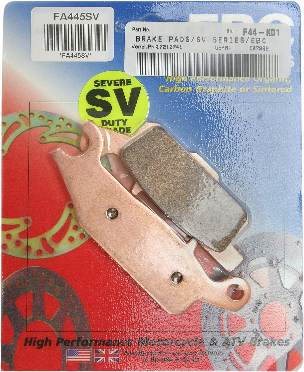 EBC FA445SV SV Series Severe Duty Brake Pads