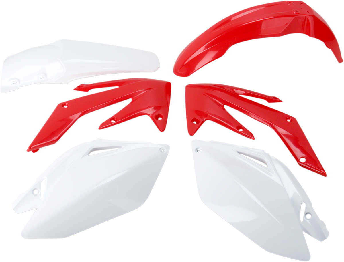 Acerbis Standard Body Kit Replacement Red White 2006-2009 Honda CRF250R