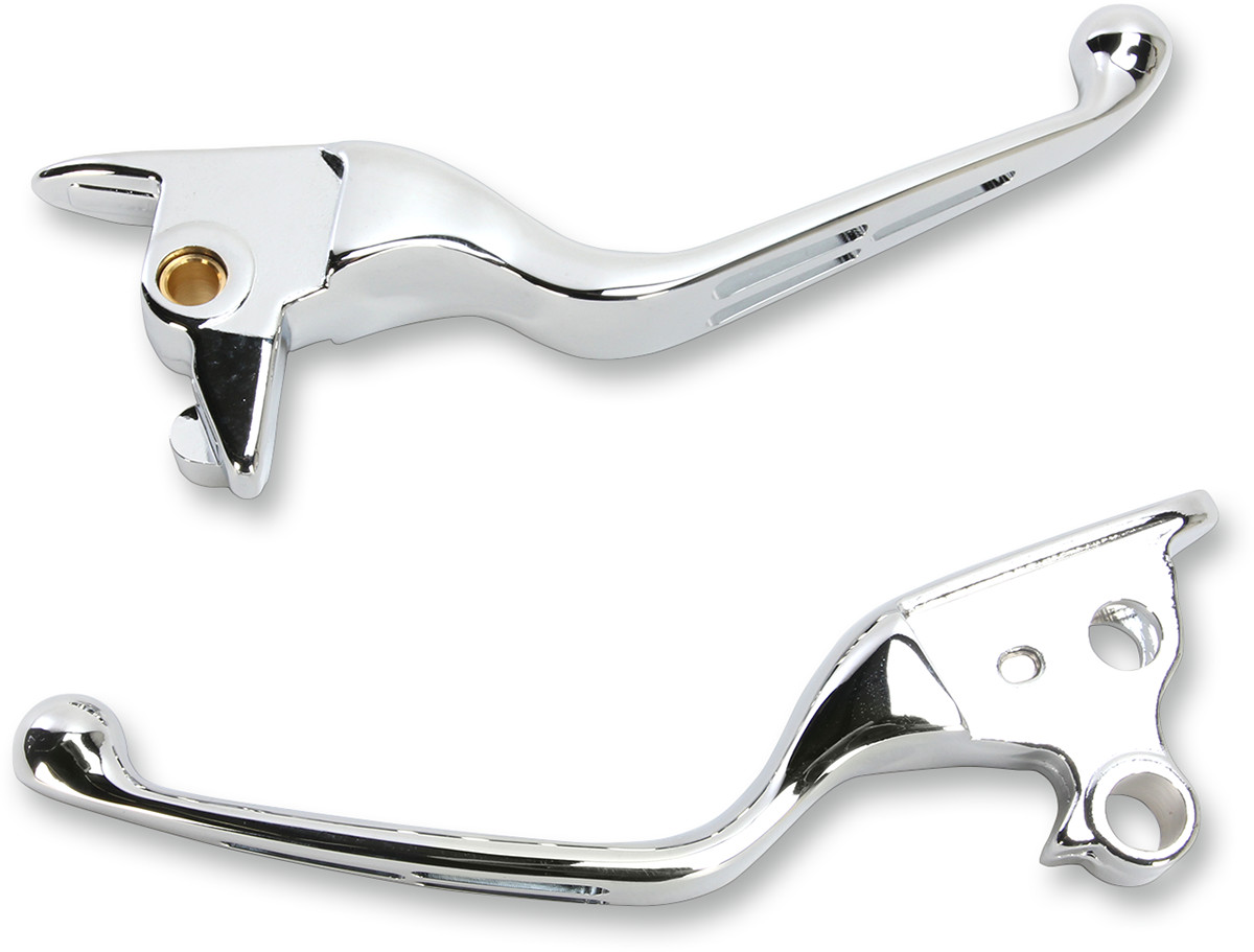 Drag specialties Levers - Slotted - Chrome Harley Davidson