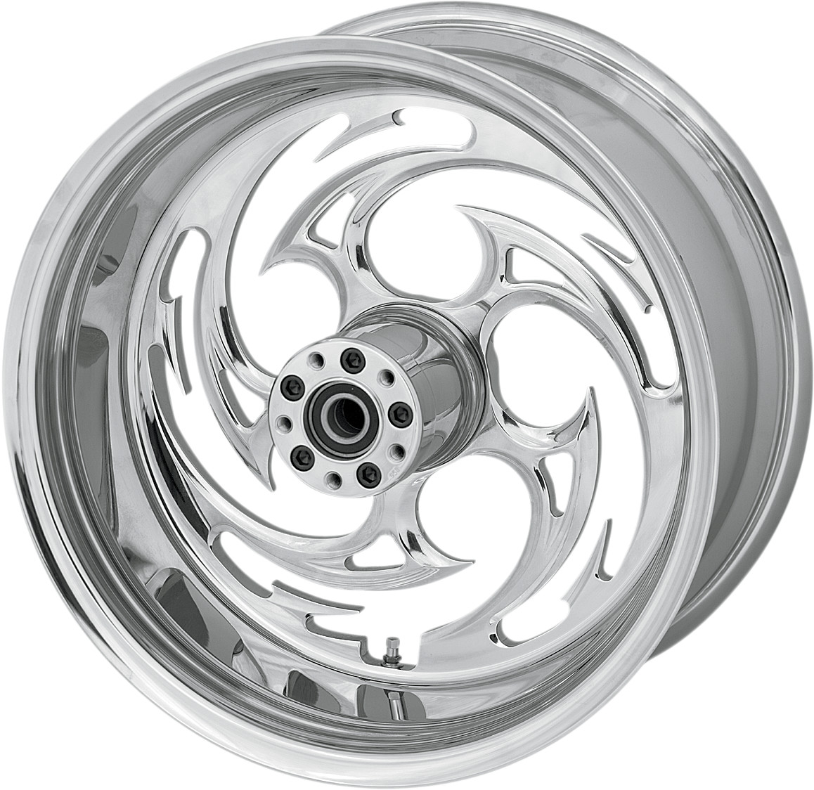Rc components Wheel - Savage - Rear - Single Disc/without ABS - Chrome - 16x3.5 Harley Davidson