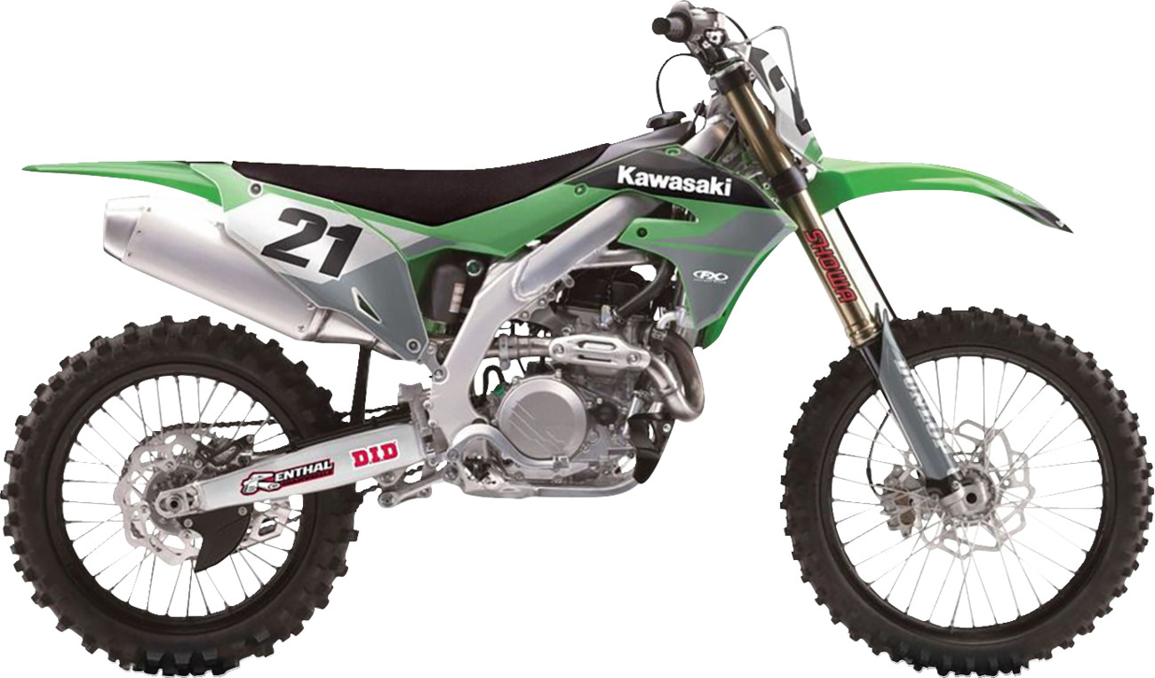 Factory Effex EVO 21 Shroud / Airbox Graphics Kit Kawasaki KX250F 2017-2020