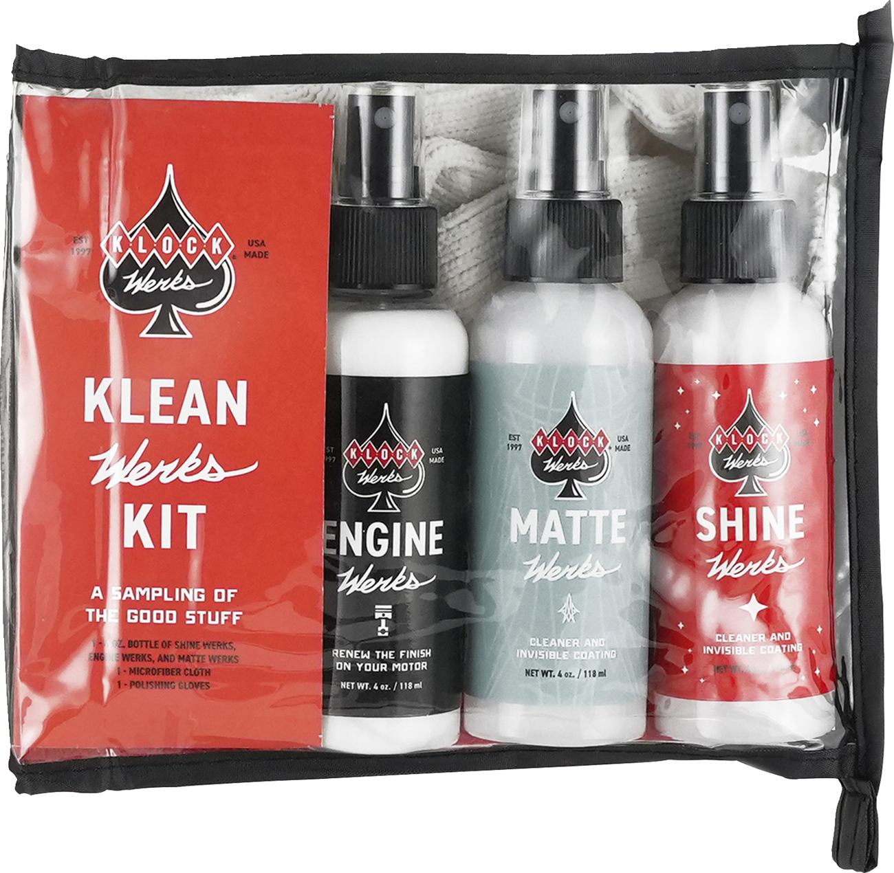 Klock Werks Klean Works Bike Cleaner Kit