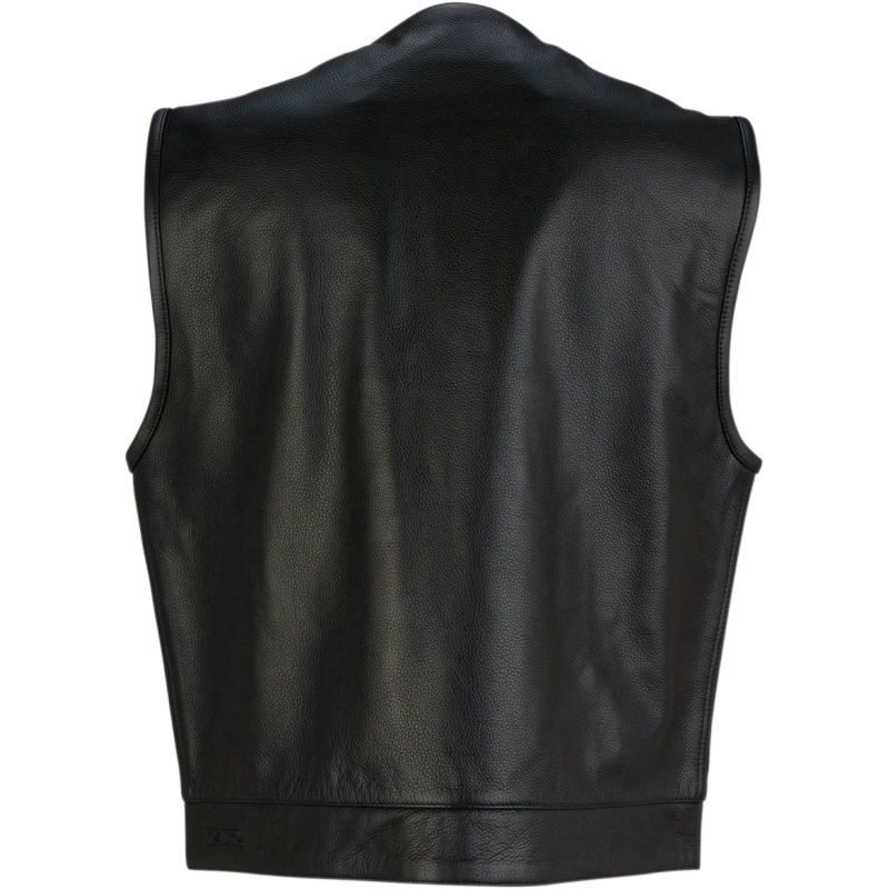 SUNSEA 20AW cow leather vest ベスト ブラック 3 SUNSEA 20AW cow