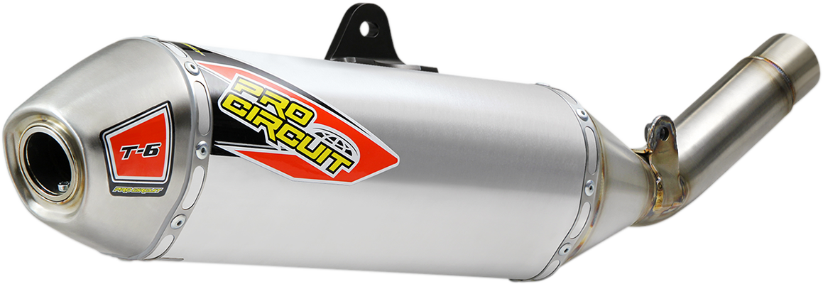 Material: Stainless Steel 0111350G Pro Circuit T-6 Stainless Steel Exhaust System Carbon Fiber End Cap Titanium Canister