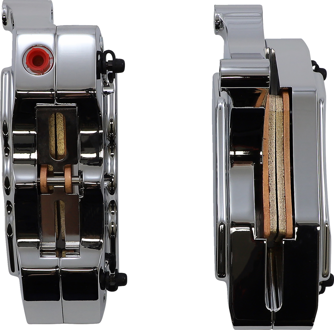 6-Piston Front Direct Bolt-On Brake Calipers for 13" Rotor