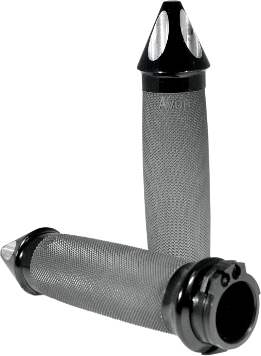 Avon grips Custom Spike End Grips - Black