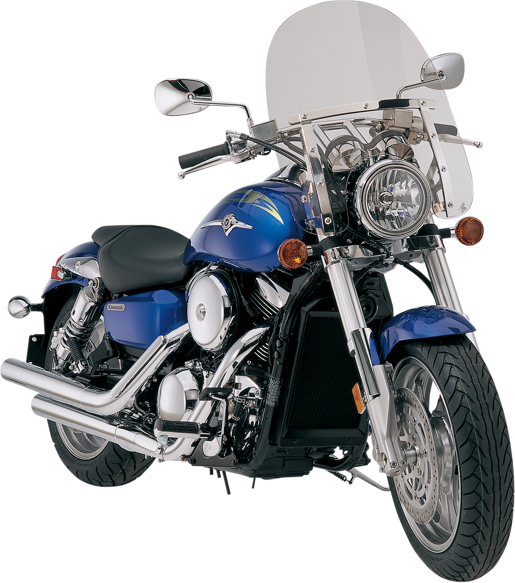 Memphis Shades Memphis Slim Windshield With 7" Headlight Cutout