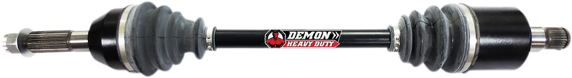 DEMON Complete Heavy-Duty Axle — Front Right/Front Left