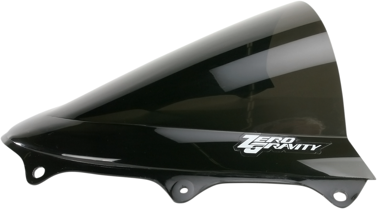 Zero gravity Double Bubble Windscreen - Dark Smoke - GSXR 6/7 2011-2024 Suzuki GSX-R600 / 2011-2024 Suzuki GSX-R750 / 2022-2023 Suzuki GSX-R600Z