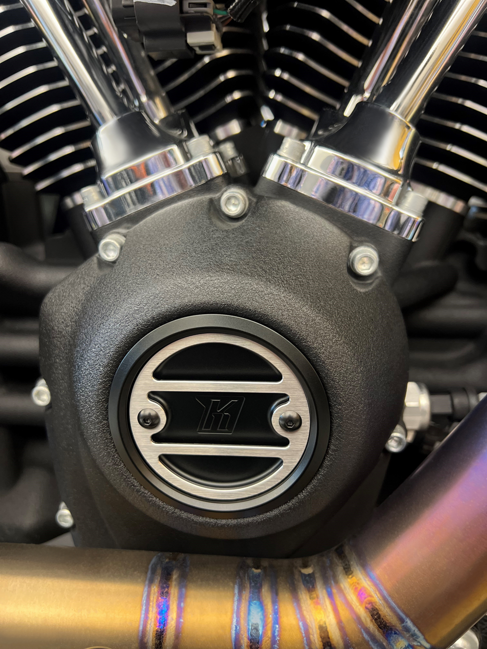 Kodlin usa NXL Point Cover - Black - M8 Harley Davidson