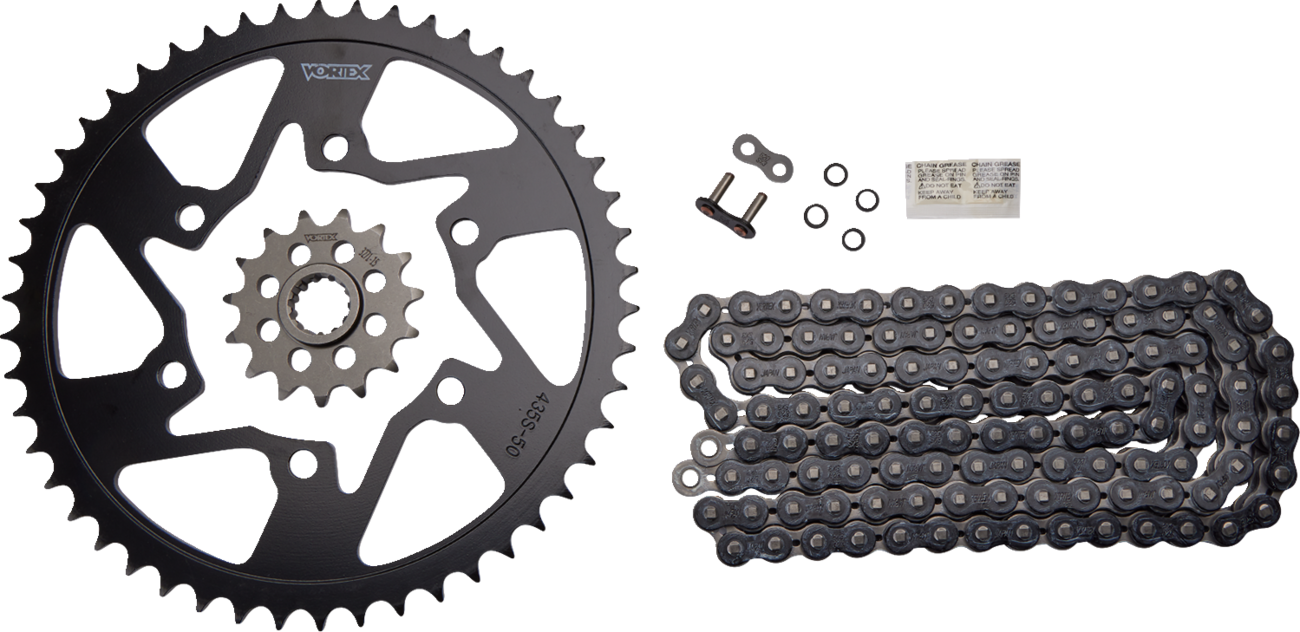 Vortex V3 HFR Quick Accel Chain And Sprocket Kit Yamaha R6 / R6S