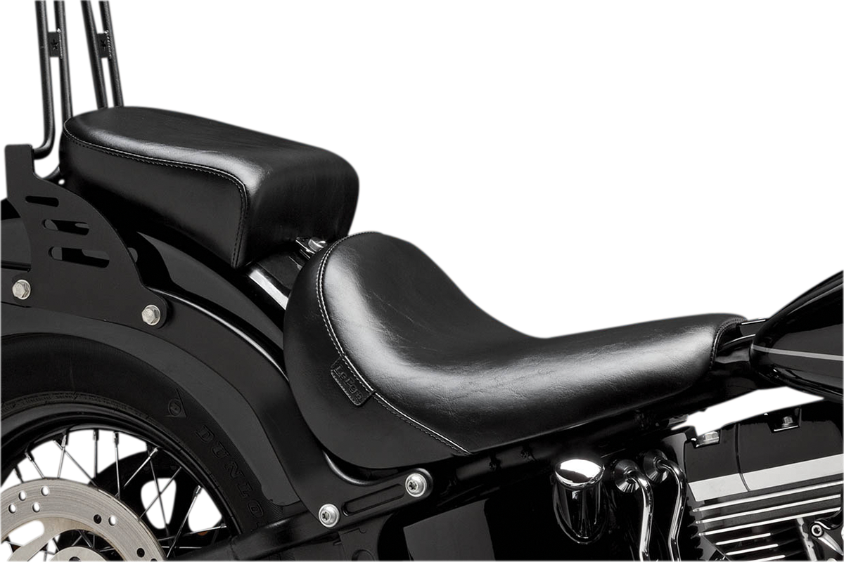 Le pera Bare Bones Pillion Pad - Deluxe - Smooth - Black - FLS/FXS '11-'17 2011-2013 Harley Davidson FXS Blackline / 2012-2017 Harley Davidson FLS Softail Slim