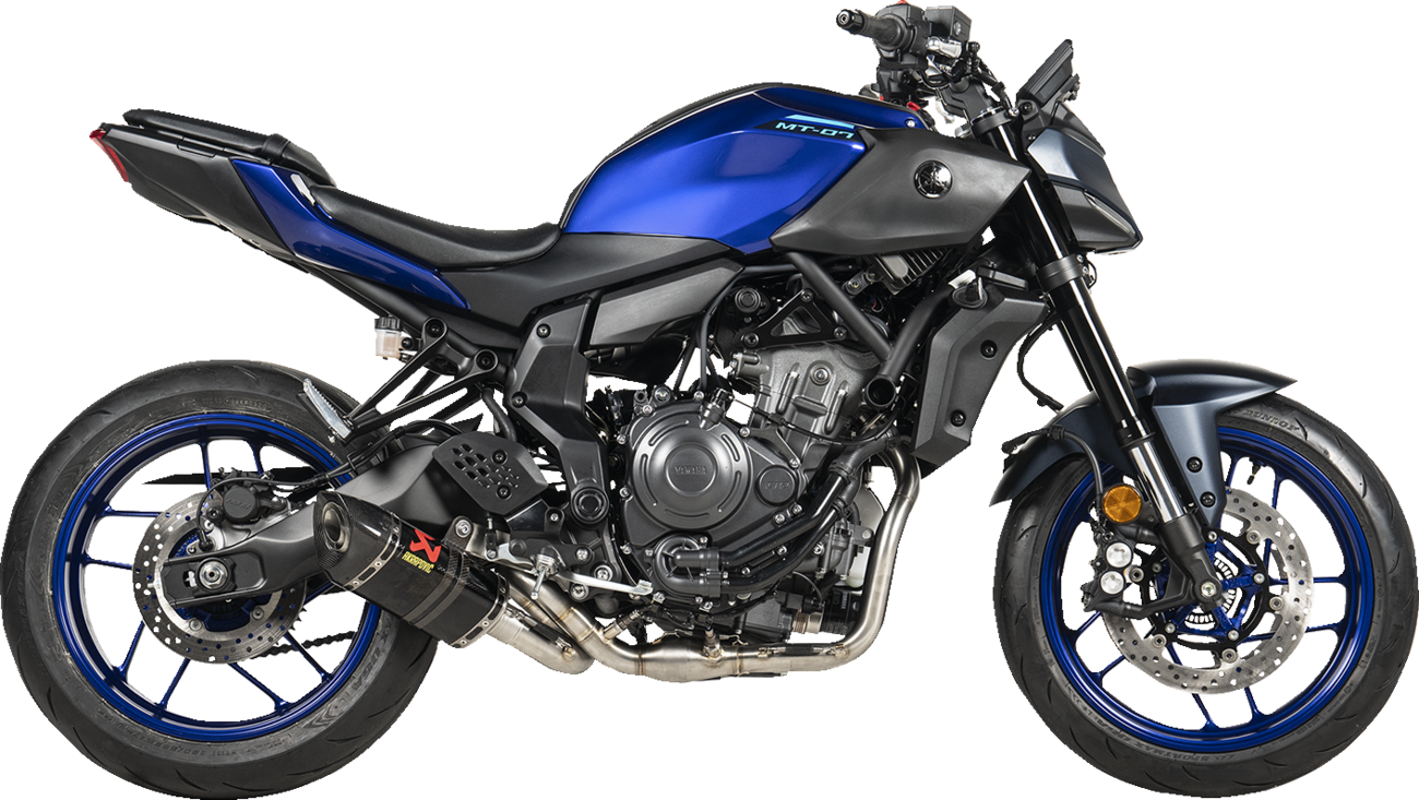 Akrapovic Racing Exhaust System Yamaha MT-07 2025