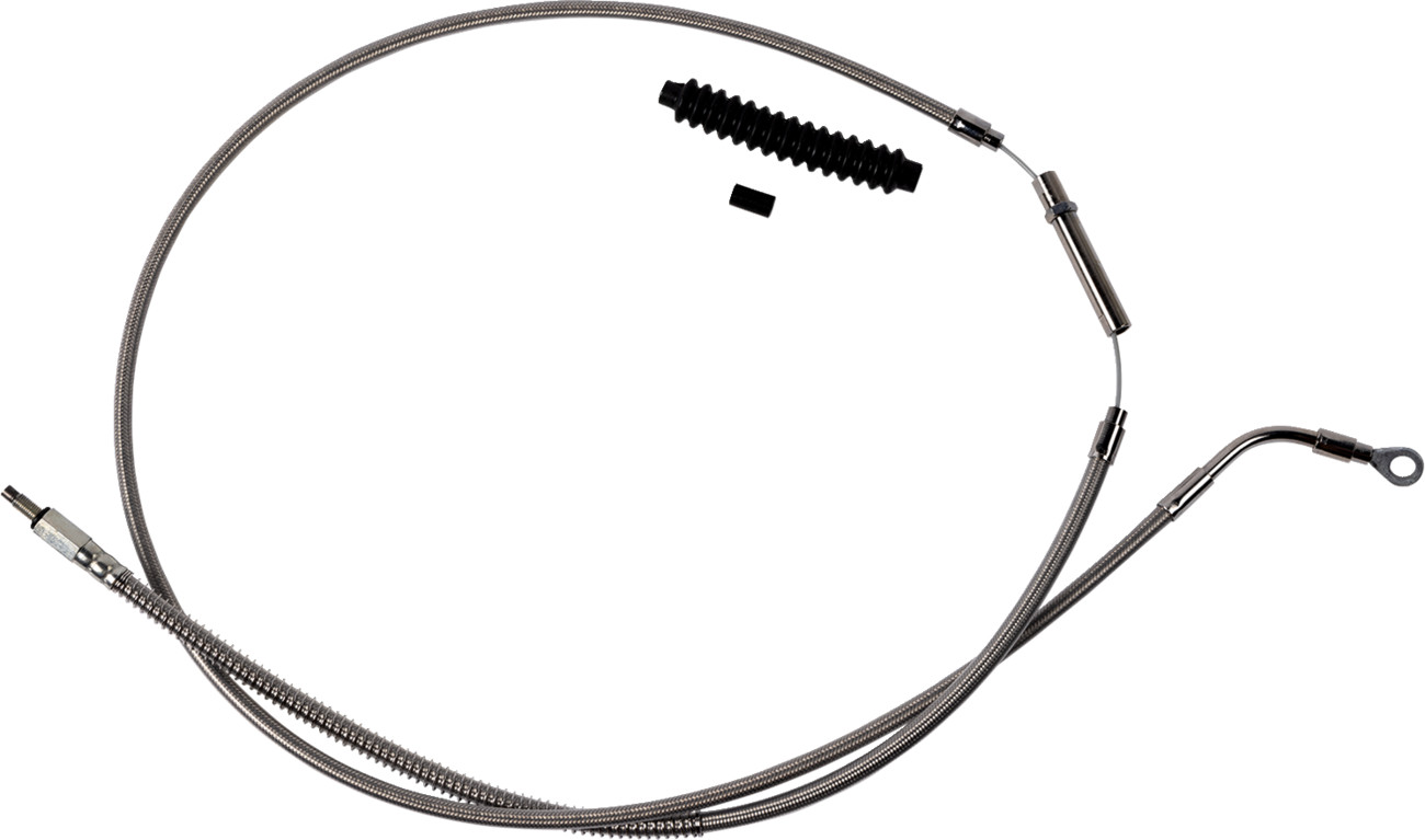 BARNETT High-Efficiency Stainless Steel Clutch Cable for Harley-Davidson