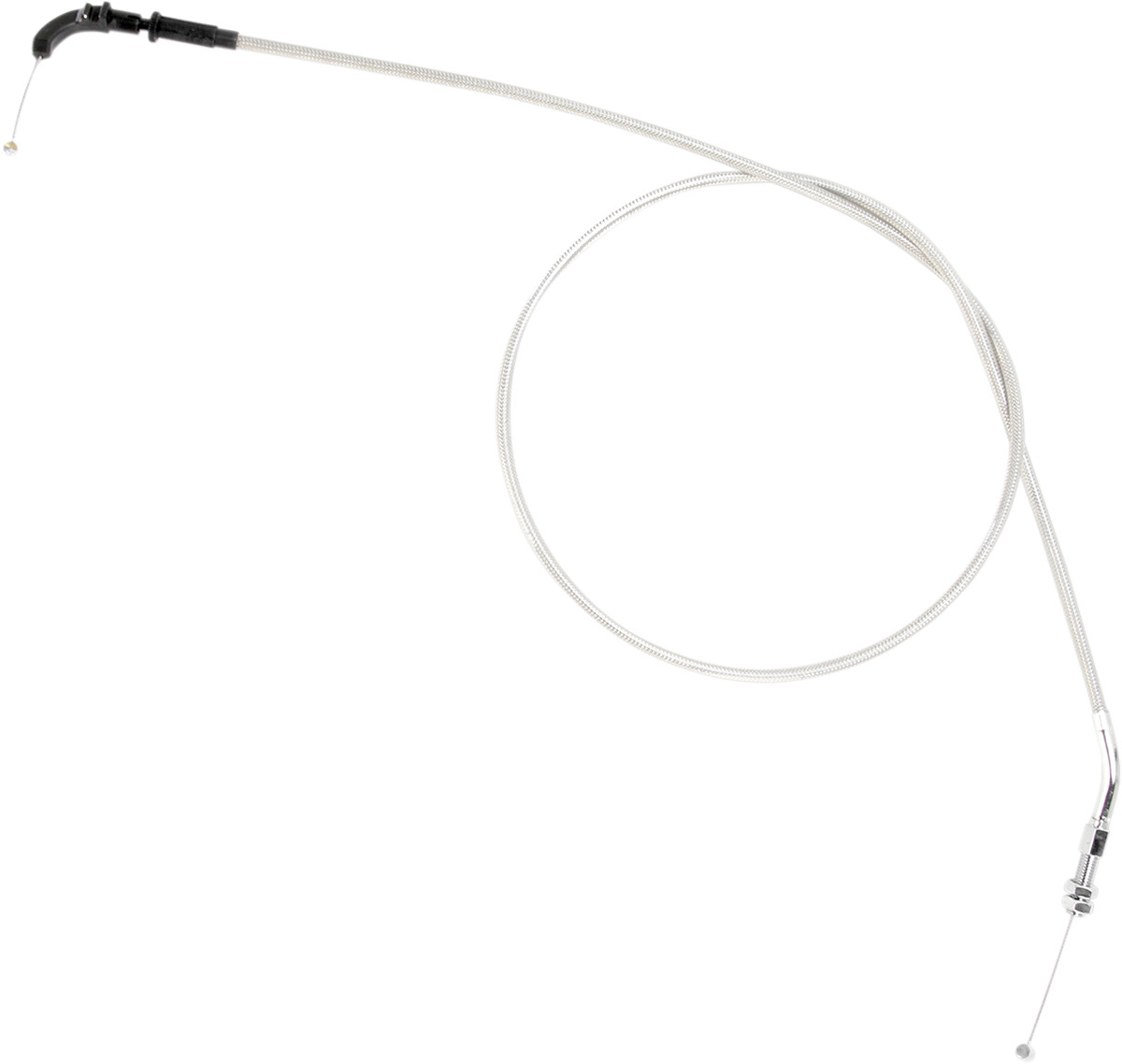 MOTION PRO Armor Coat Stainless Steel Throttle/Idle Cable for Cruisers