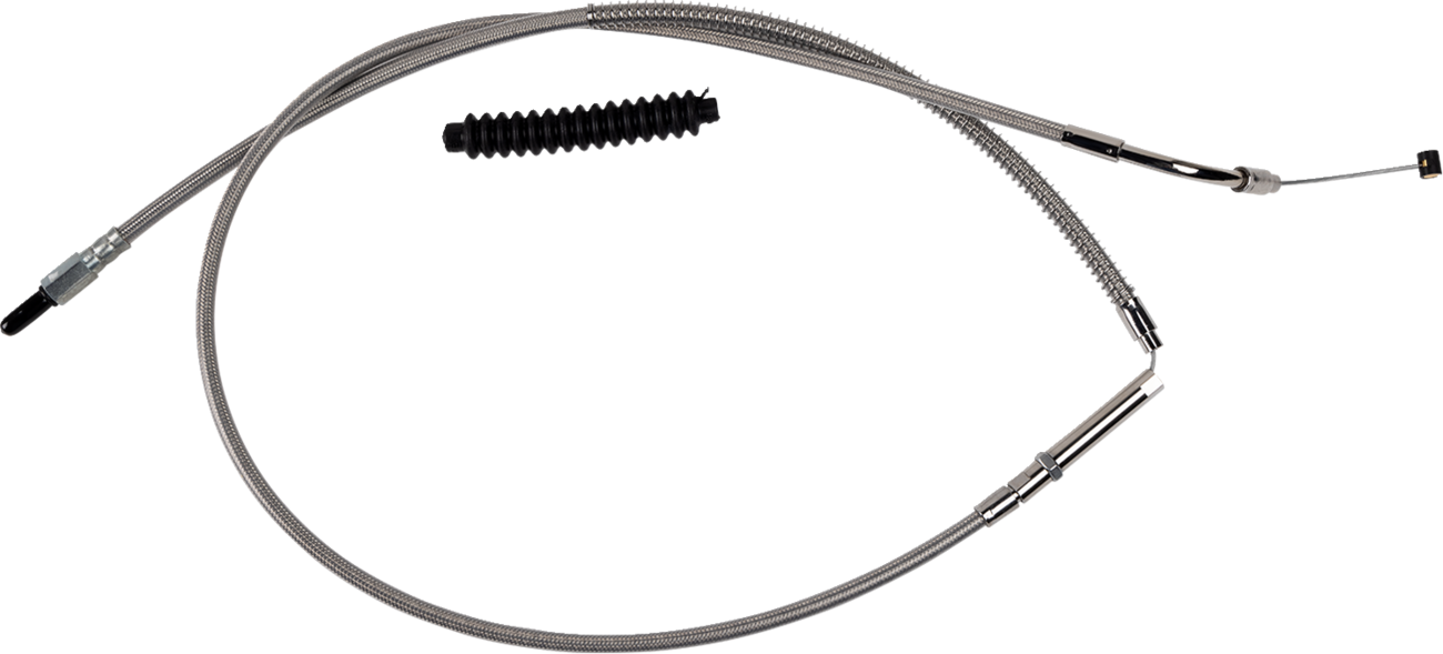 BARNETT High-Efficiency Stainless Steel Clutch Cable for Harley-Davidson