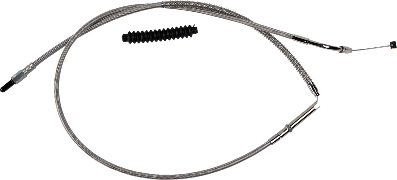 BARNETT High-Efficiency Stainless Steel Clutch Cable for Harley-Davidson