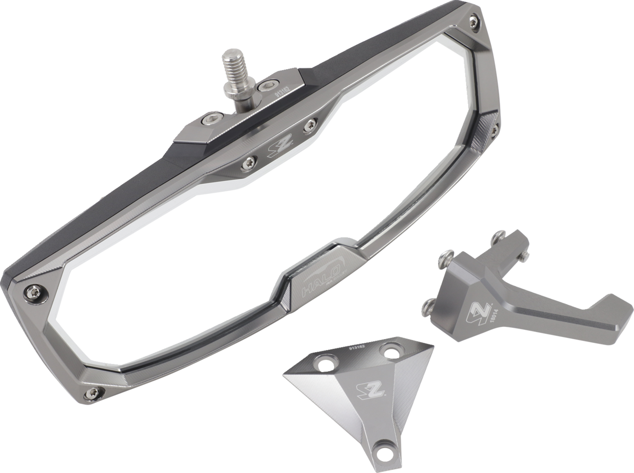 SEIZMIK Halo-RA Billet Aluminum Rearview Mirror