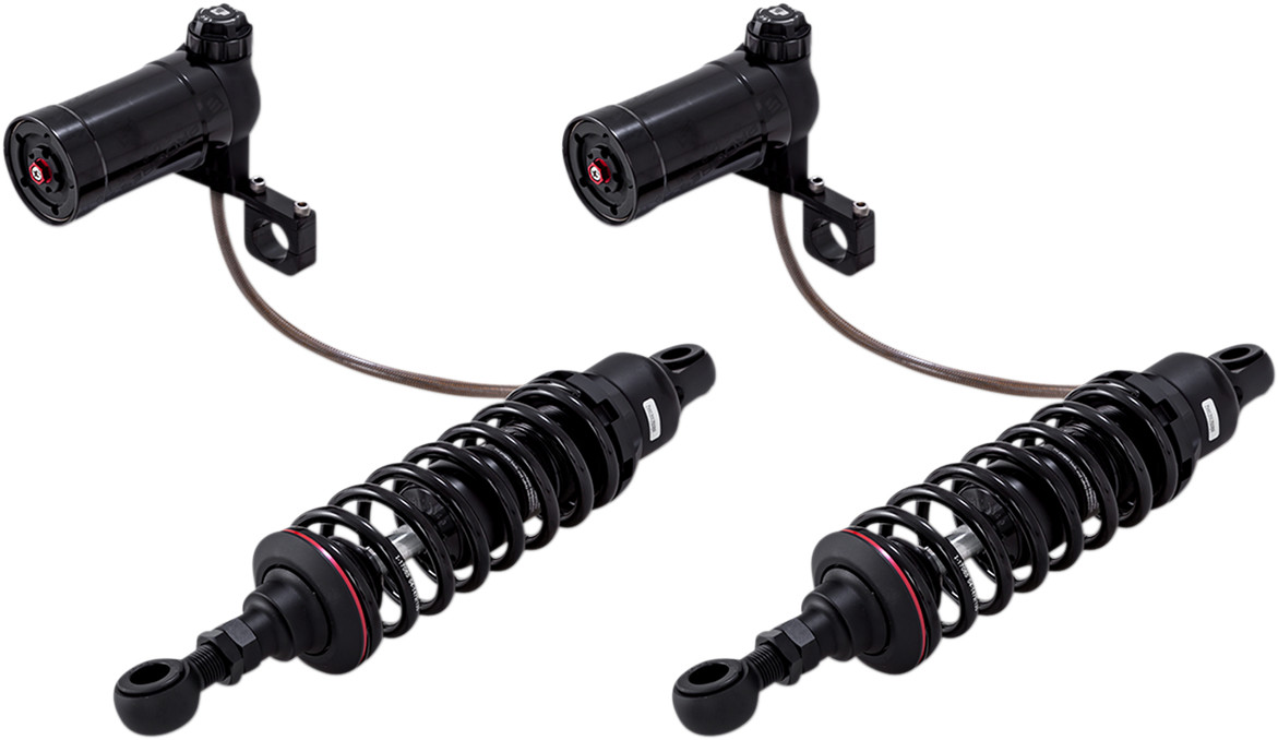 Progressive 990 Sport Shocks With Remote Reservoir For Harley Touring 2006-2025