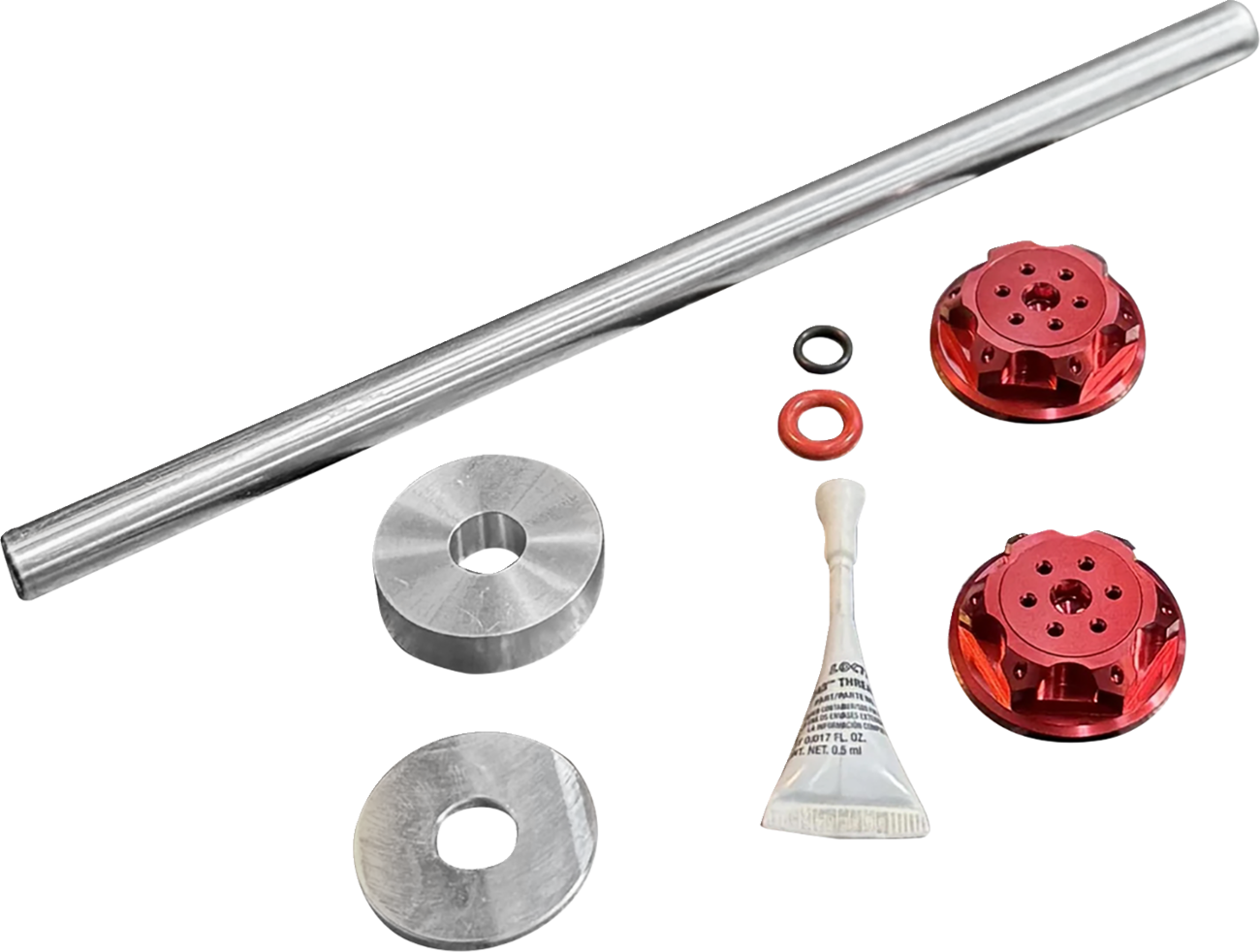 PAUL YAFFE BAGGER NATION Standard Turret Front Axle Cover Kit for Y-Axle Rod