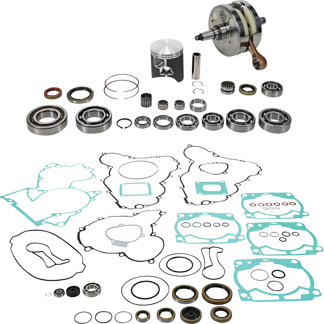 Vertex Complete Engine Rebuild Kit for 2-Stroke 2017-2018 KTM 250 XC-W / 2018-2019 KTM 250 XC-W TPI