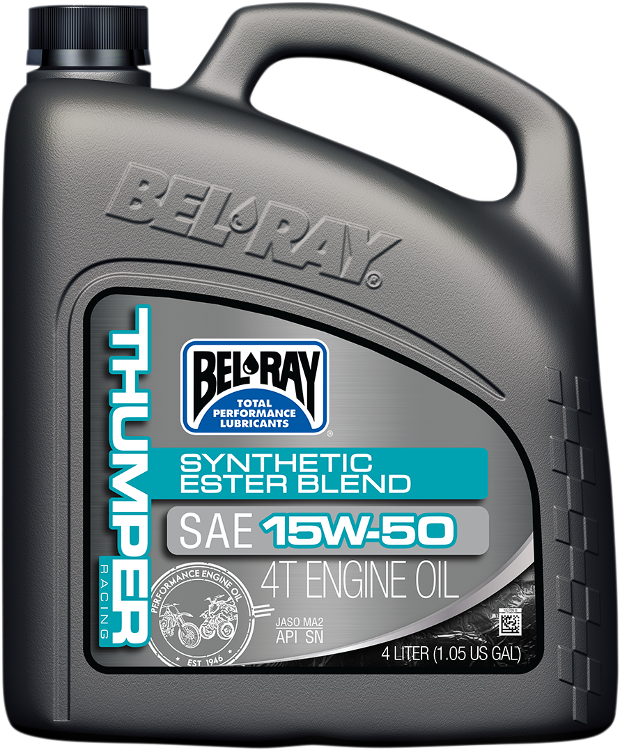 Bel-ray Thumper® Racing Synthetic Ester Blend 4T Engine Oil