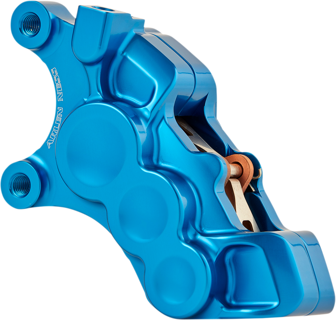 Arlen ness 6-Piston Caliper - 11.8" - Blue Harley Davidson