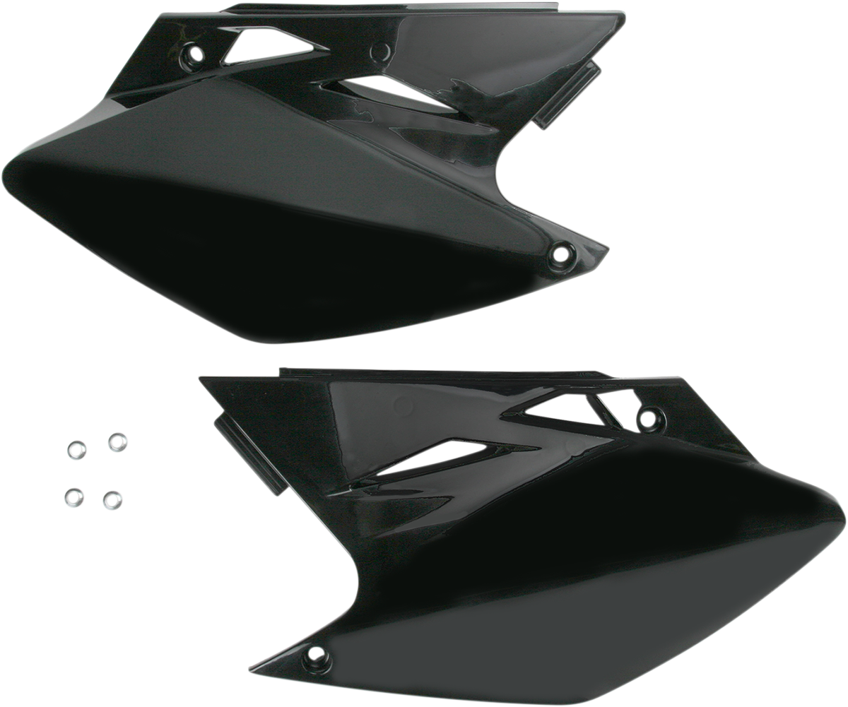 Acerbis Side Panels - Black 2006-2008 Kawasaki KX450F