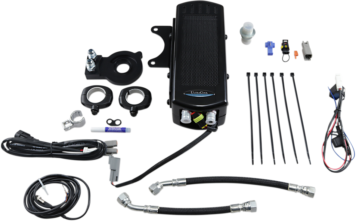 ULTRACOOL 3.0 Side Mount Oil Cooler with Fan Kit for Sportster