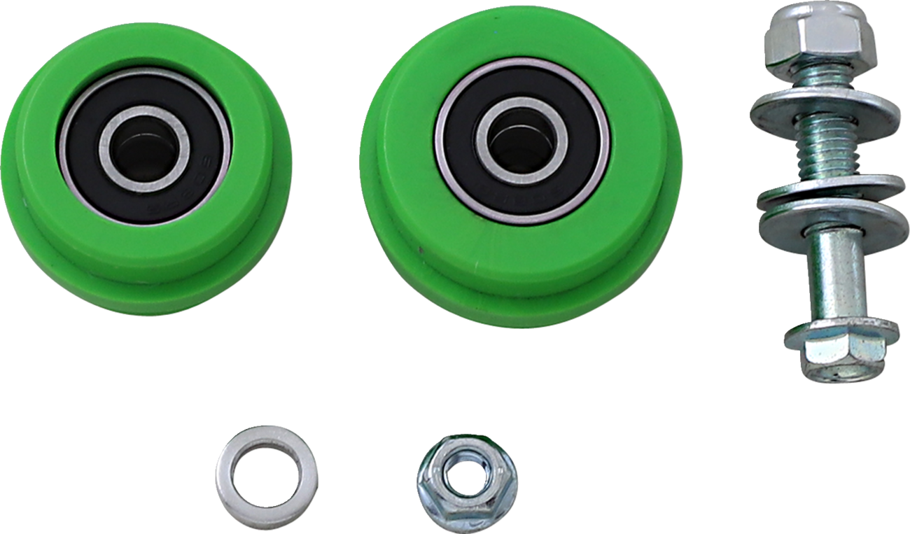 T.m. designworks Chain Roller - Green - Kawasaki