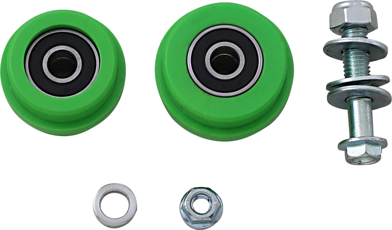 T.m. designworks Chain Roller - Green - Kawasaki