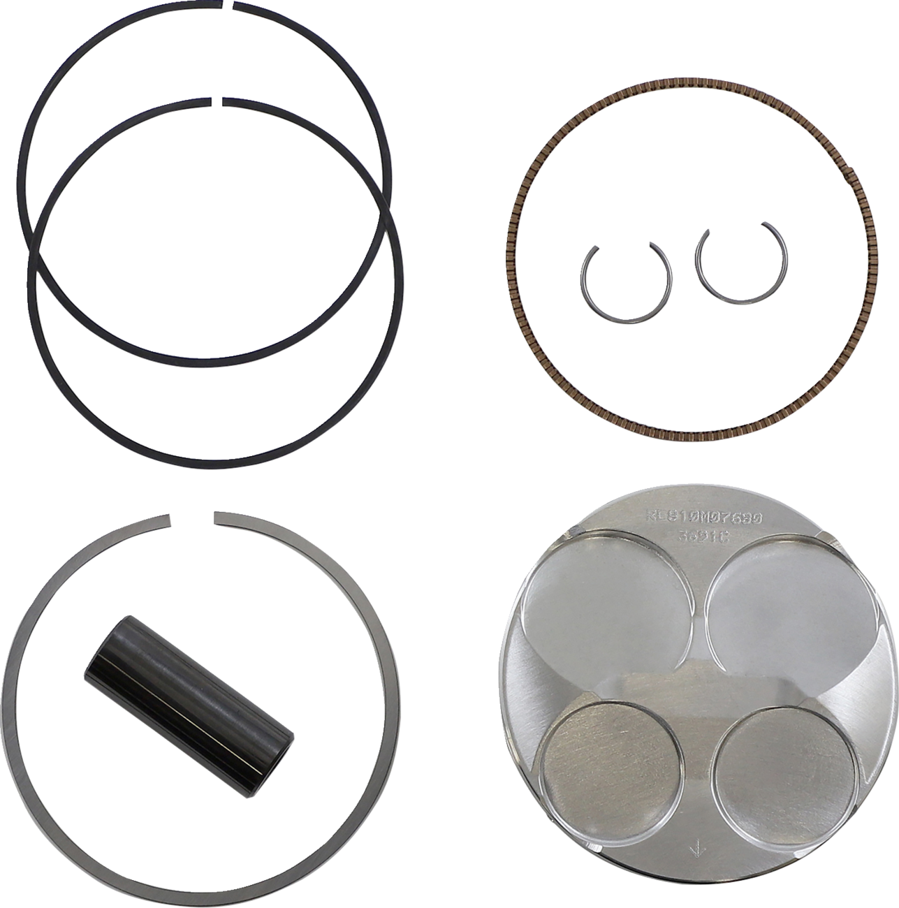Wiseco Racer Elite CR Series Piston Kit Honda CRF250R 2010-2015 (76.8/Stock Bore)