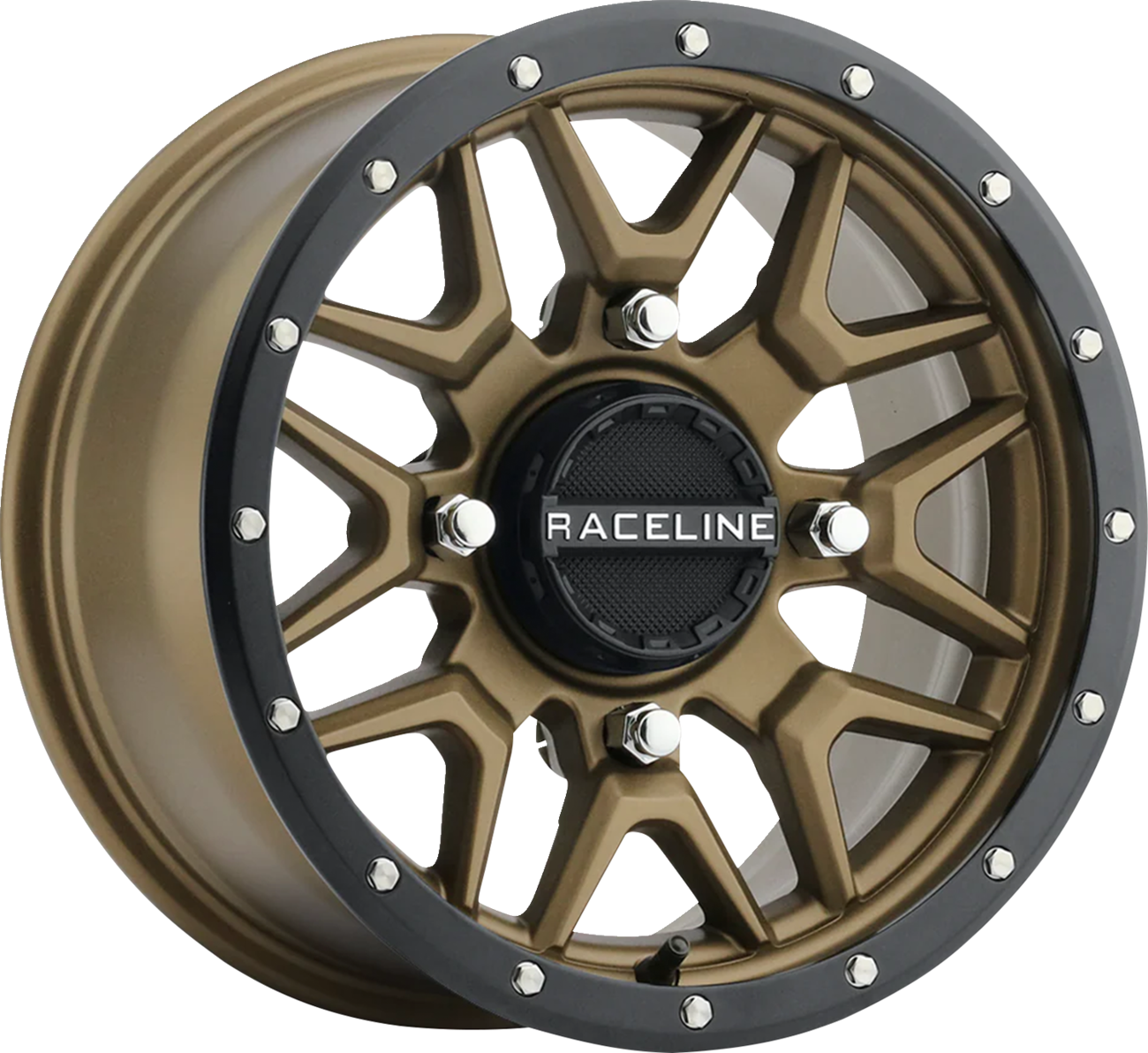 RACELINE WHEELS Krank Simulated Beadlock Wheel