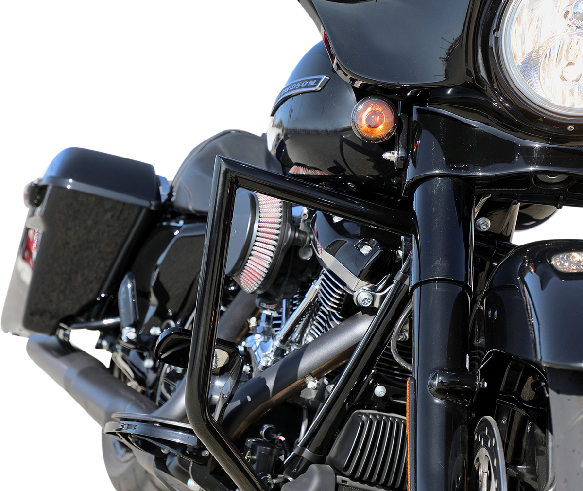 LA Choppers Twin Peaks Engine Guard For Harley Touring 2009-2025