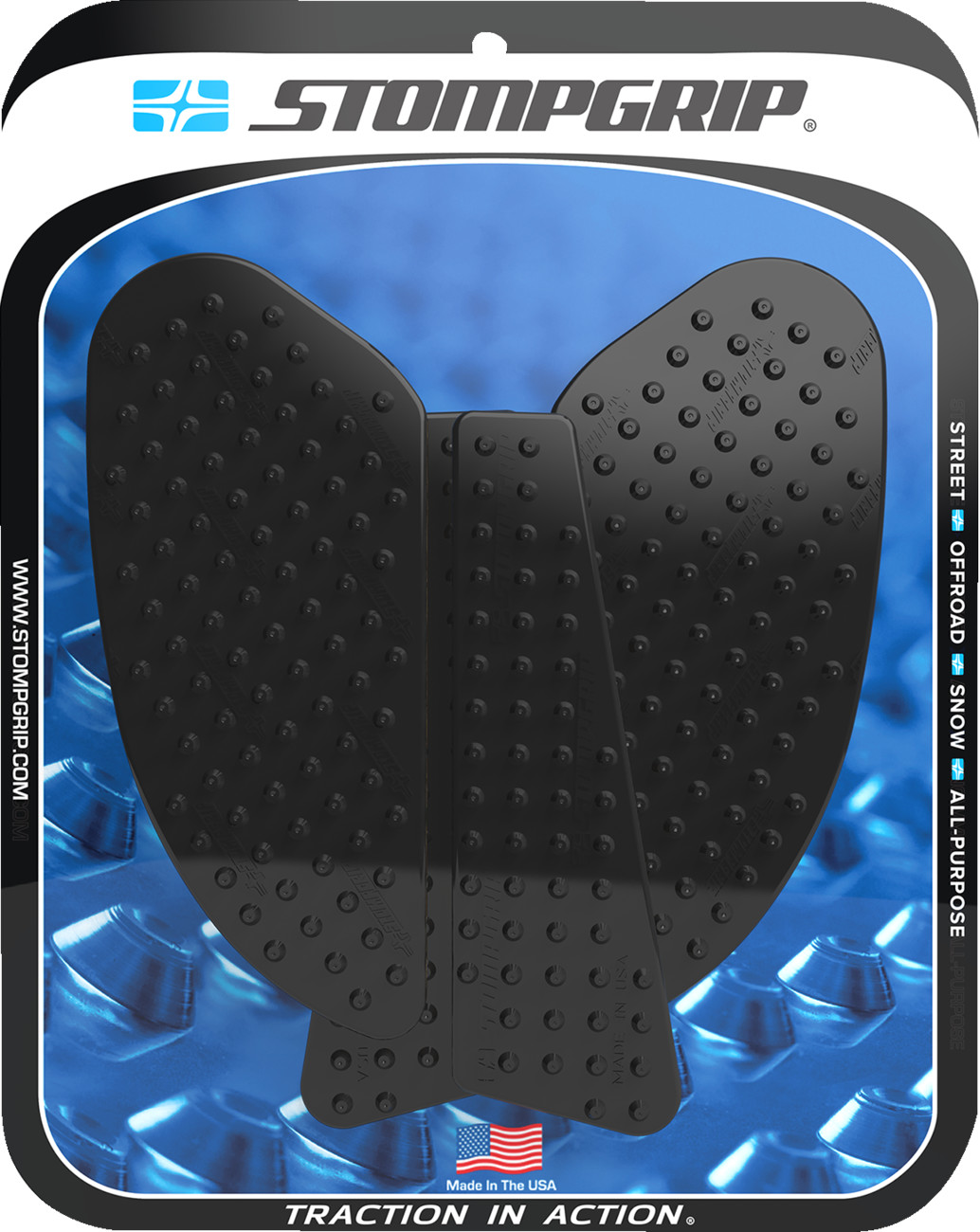 STOMPGRIP Volcano Profile Traction Pad Tank Grips